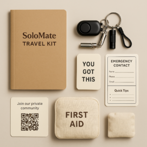 SoloMate Travel Kit – The Ultimate Companion for Solo Travelers